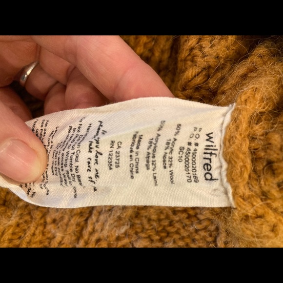 Mustard Wilfred knit sweater - Picture 6 of 12